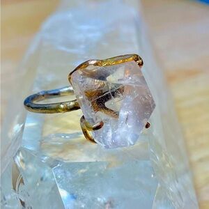 Variance Objects Topaz large stone ring